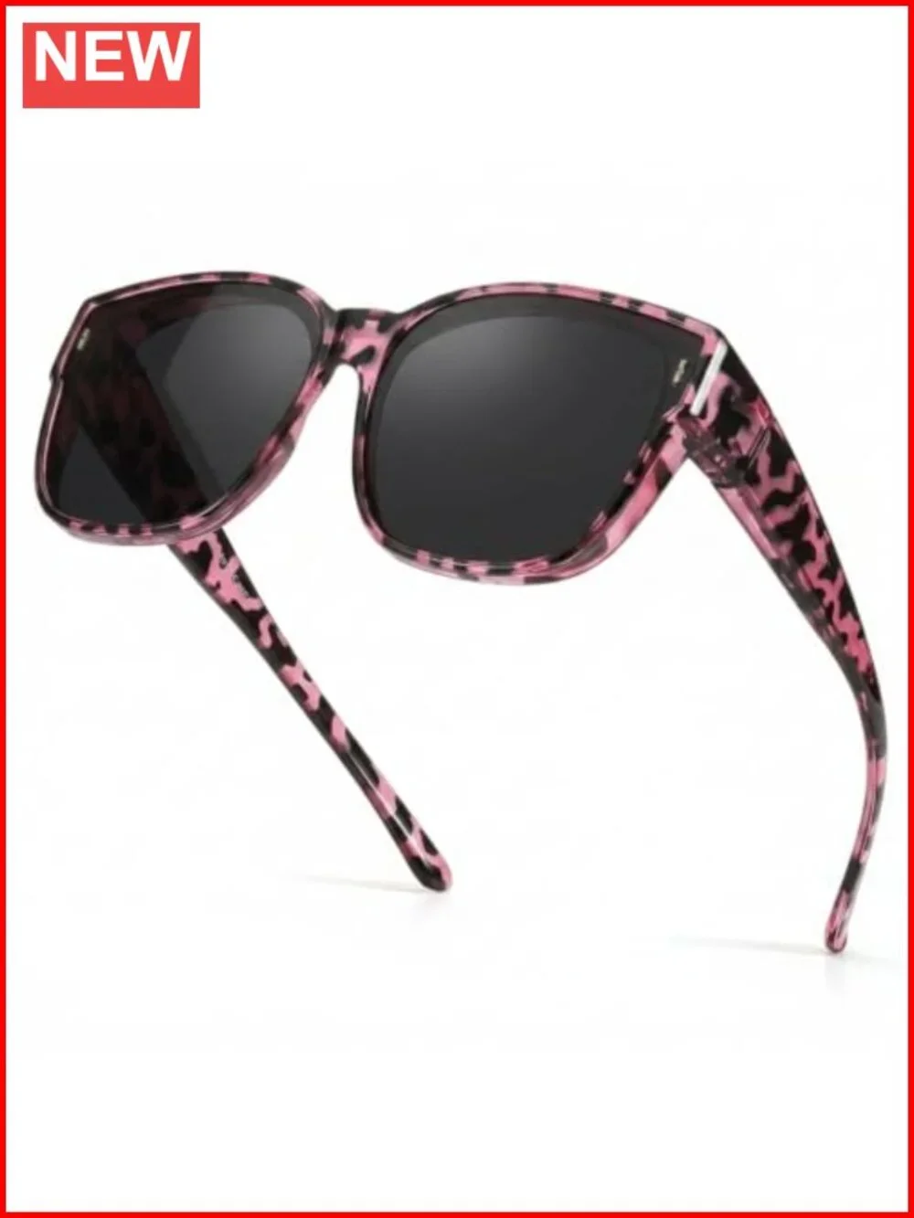 Polarized Fit Over Sunglasses with UV Protection for Women Men